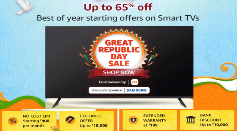 Amazon Great Republic Day Sale 2023: best smart TV Deals